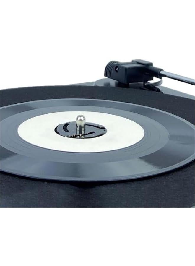 LP45 Turntable Adapter Stabilizer 45RPM Record Adapter Large Hole Vinyl Record ABS Construction Anti-Slip - Image 2