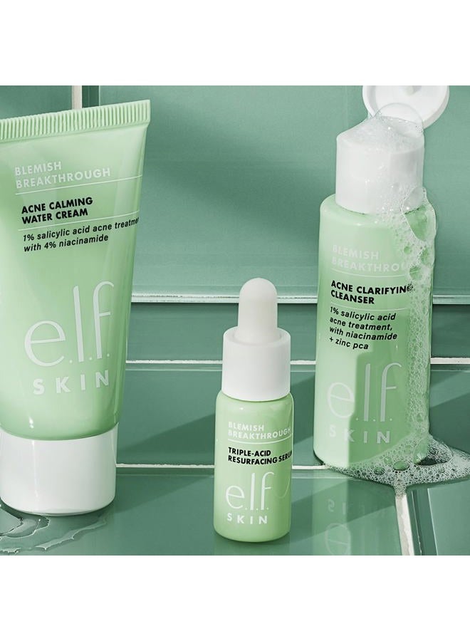 e.l.f. SKIN Blemish Breakthrough Blemish Control Basics Kit, Travel-Size Acne Skincare Routine, Cleanser, Serum & Moisturizer, Vegan & Cruelty-Free  - Image 5
