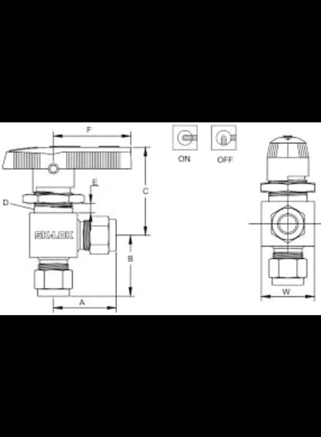 ABBASALI Two way Angle valve with Teflon Tape For connecting Washing machine Set or Any other Sanitary purpose  - Image 2
