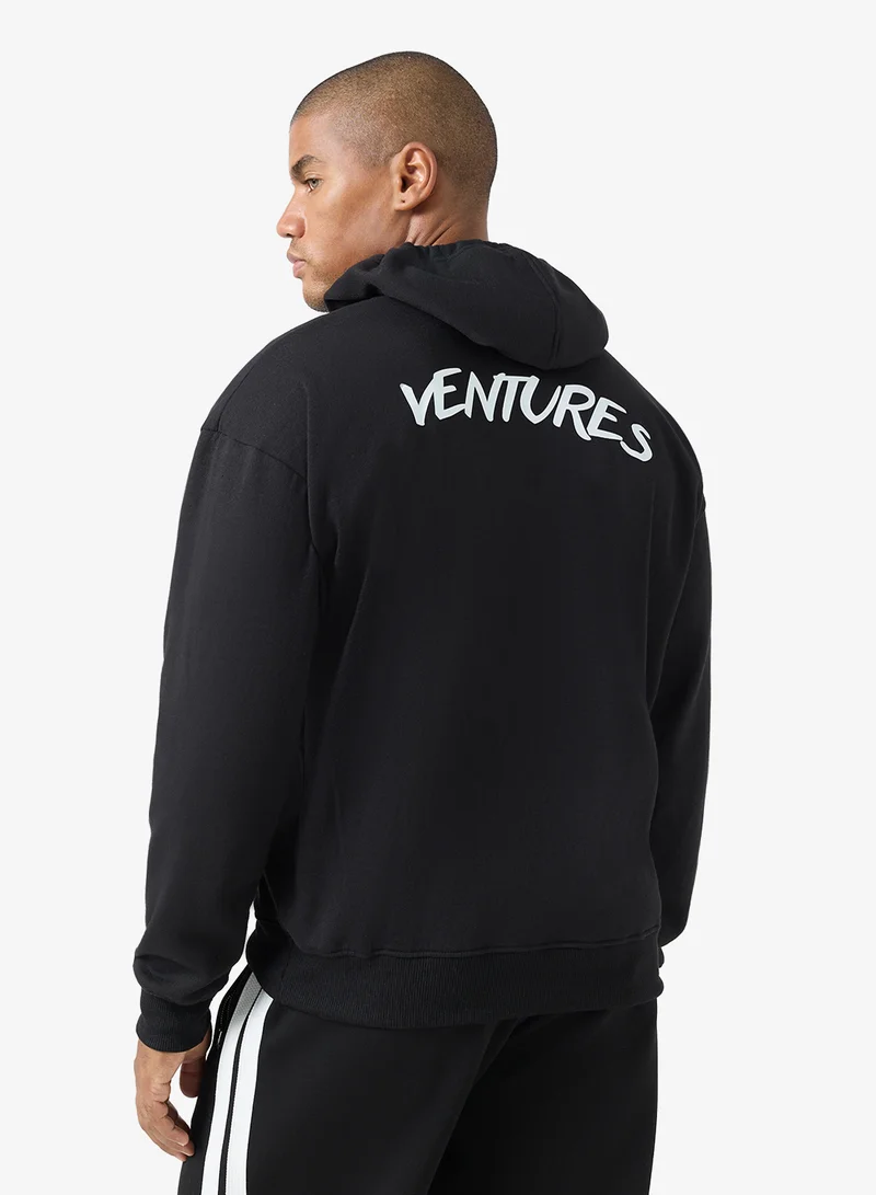 Seventy Five  Graphic Pullover Hoodie for Men | Best Price UAE