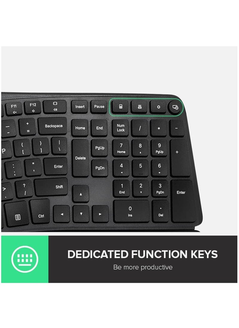 DELUX - Wired Ergonomic Split Keyboard with Wrist Rest, [Standard Ergo] Keyboard Series with 2 USB Passthrough, Natural Typing Reducing Hand Pressure, 107 Keys for Windows and Mac OS - Image 1