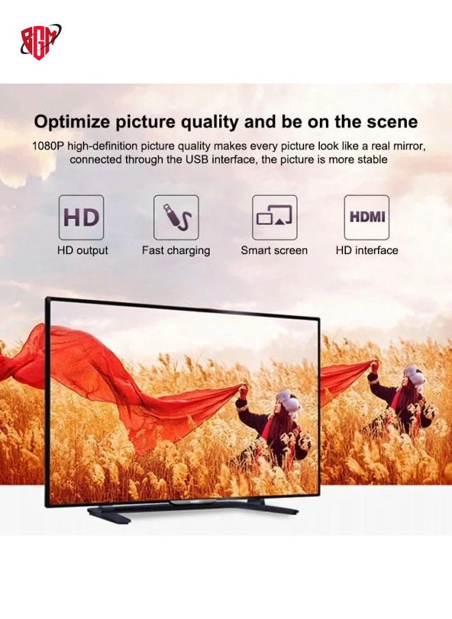 BGM - MiraScreen G2 Pro 1080P 2.4GHz Wireless WiFi Display Device - Image 1
