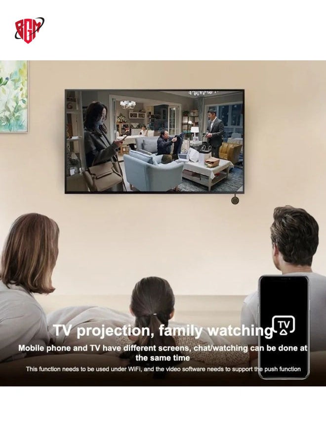 BGM - MiraScreen G2 Pro 1080P 2.4GHz Wireless WiFi Display Device - Image 1