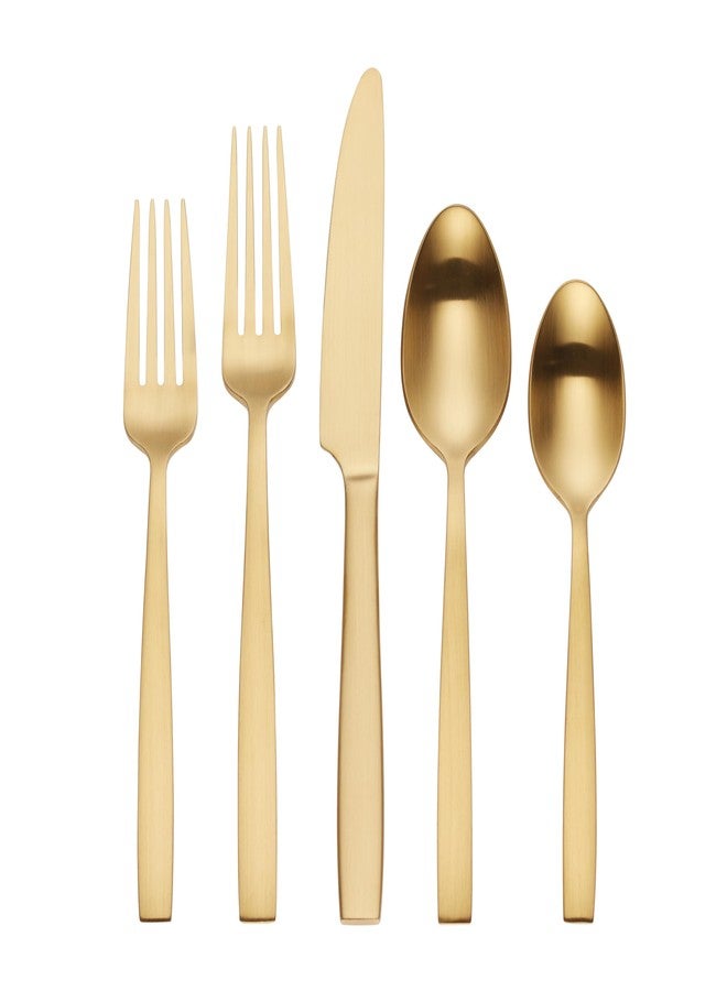 Hampton Forge Sfb108G20R Clearview Satin Gold 20 Pc Set/Cb Rm, 2.80 LB - Image 1