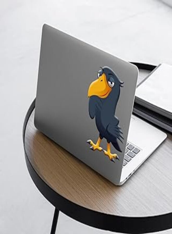 Generic Laptop skin size 15×15 on the outside and 8×7 on the inside, removable Laptop skin, Sticker multi-colored, transparent vinyl plastic sticker - 6221243350101