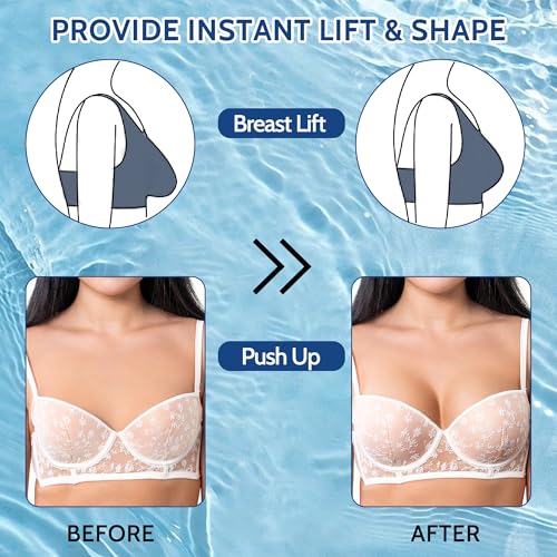Nimiah Waterproof Swimsuit Cups Insert - 2 Pairs Bathing Suit Padding Add Instant Volume, Comfy Removable Bra Replacement Pads for Bikini Tops Beige - Image 4