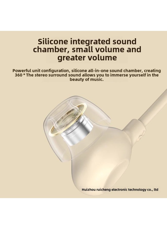 Generic - Sleep Wired Headset In-Ear Digital TYPE-C For Apple 15 Android C Mouth Headset Factory-Color:White 3.5mm (boxed) - Image 1