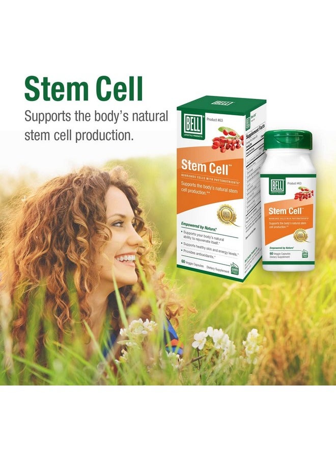 Bell Bell Stem Cell Supplements - Supports Your Body's Natural Ability to Replace Worn Out Cells and Rejuvenate Tissue | Celulas Madres, Pack of 2 | 60 Capsules Each  - Image 4