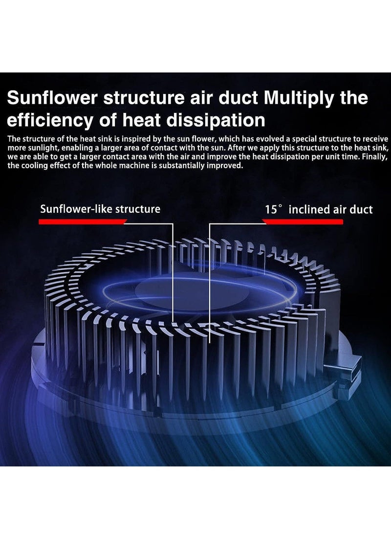 Tablet Cooler for ipad/iphone/surface pro 【Minimum 21.2℉ Cold to Freezing】 Magnetic Phone Radiator,MagSafe Compatible, ipad Cooler, Advanced Cooling Technology for Mobile Gaming Streaming - Image 3