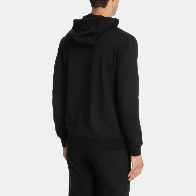 EA7 Emporio Armani Black Men's Train Visibility Hoodie for Men | Best Price UAE