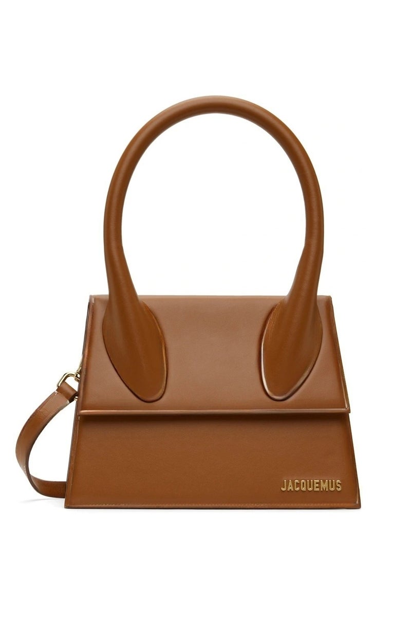 Jacquemus  حقيبة يد جلدية Chiquito Moyen مع حزام كروس بودي - Image 1