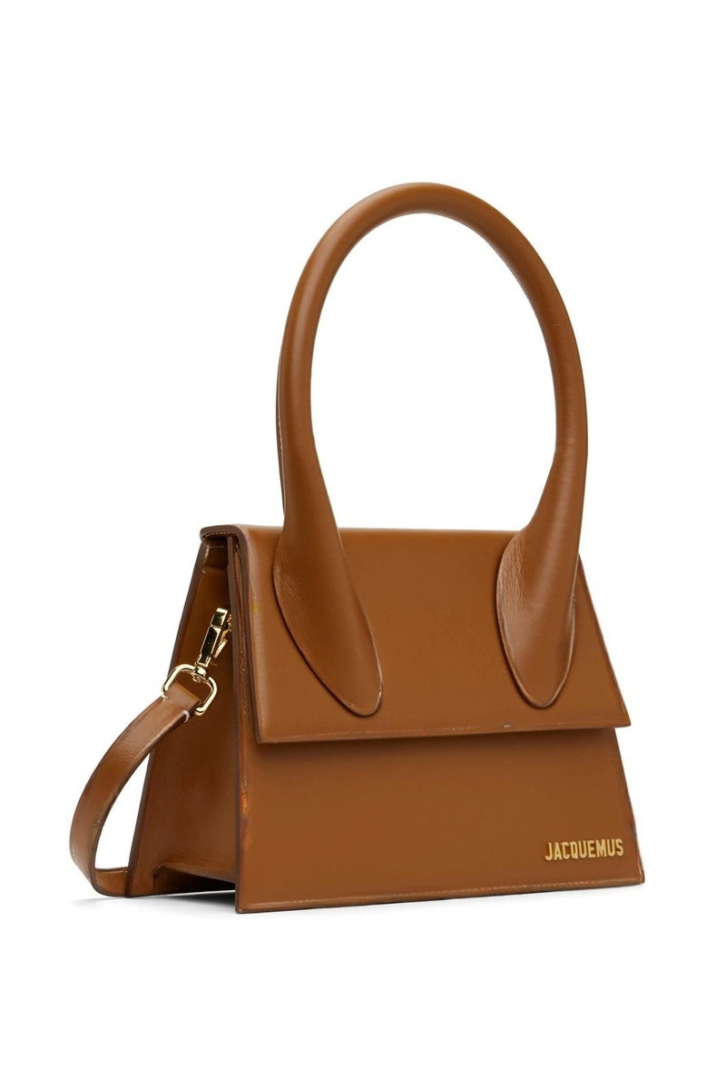 Jacquemus  حقيبة يد جلدية Chiquito Moyen مع حزام كروس بودي - Image 2