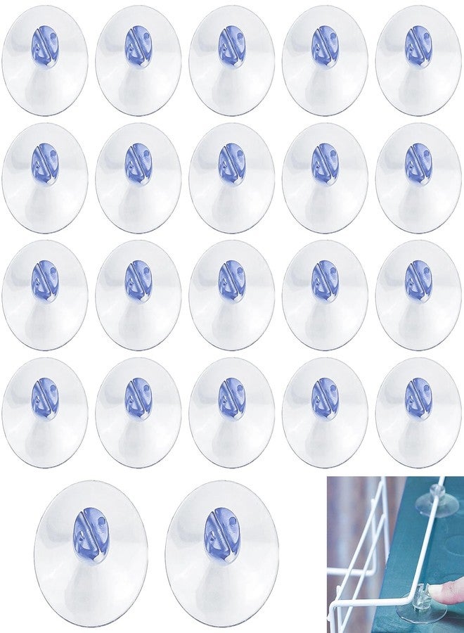 Aswewamt 30 Pcs Bathroom Shower Caddy Connectors Suction Cups Heavy Strength Large Suction Cups Without Hooks Replacement Suction Cups for Regular Shower Caddy Basket Christmas Light - Image 1