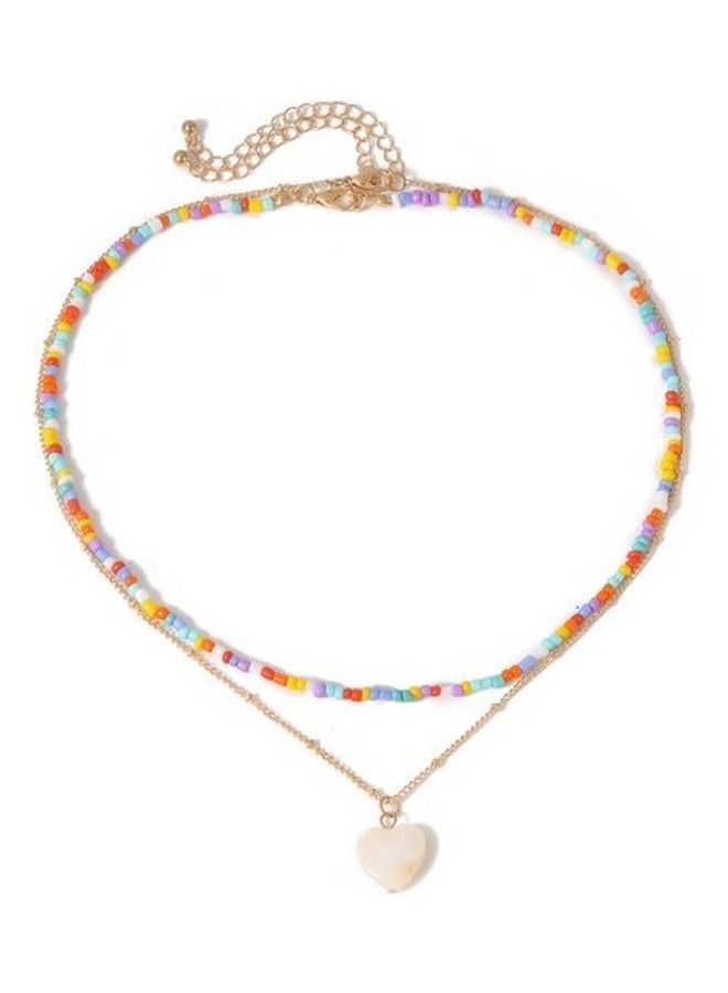 NIBEMINENT 2-Piece Heart Decor Simple Necklace - Image 5