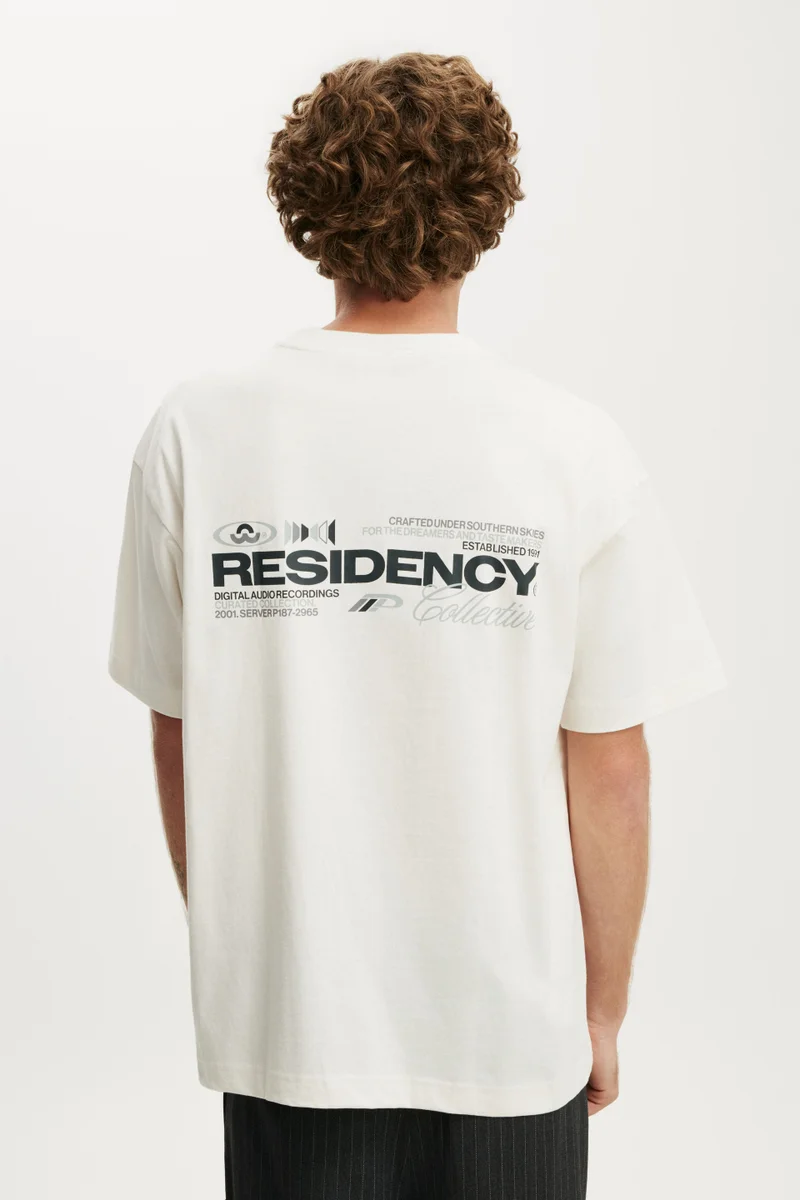 Cotton On  Box Fit Text T-Shirt  | Best Price UAE