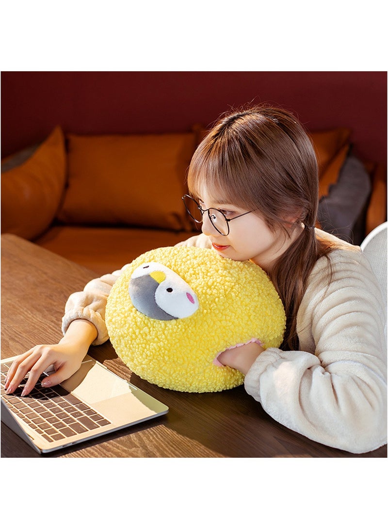 1-Piece Cute Tempura Fried Shrimp Penguin Cute Plush Toy Tempura Fried Shrimp Gray Penguin Doll Cartoon Hand Warmer Plush Pillow 35Cm  - Image 5