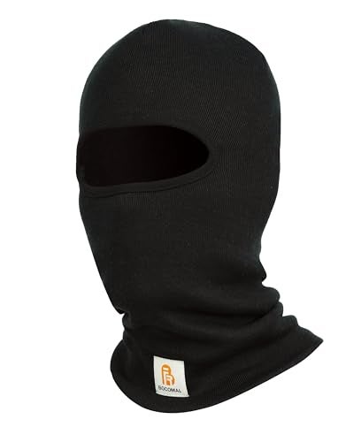 BOCOMAL FR Face Mask BeanieBalaclava Heavyweight Modacrylic Cotton Permanent Flame Resistant Winter Hat Covering - Image 1