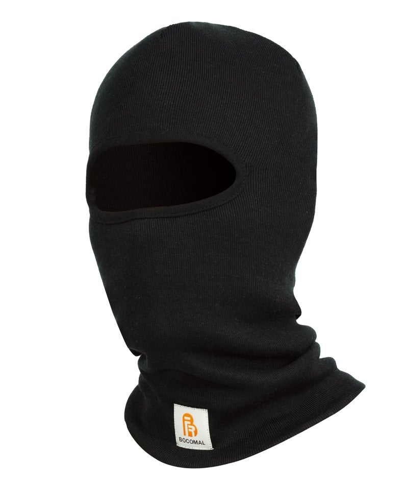 BOCOMAL FR Face Mask BeanieBalaclava Heavyweight Modacrylic Cotton Permanent Flame Resistant Winter Hat Covering - Image 2