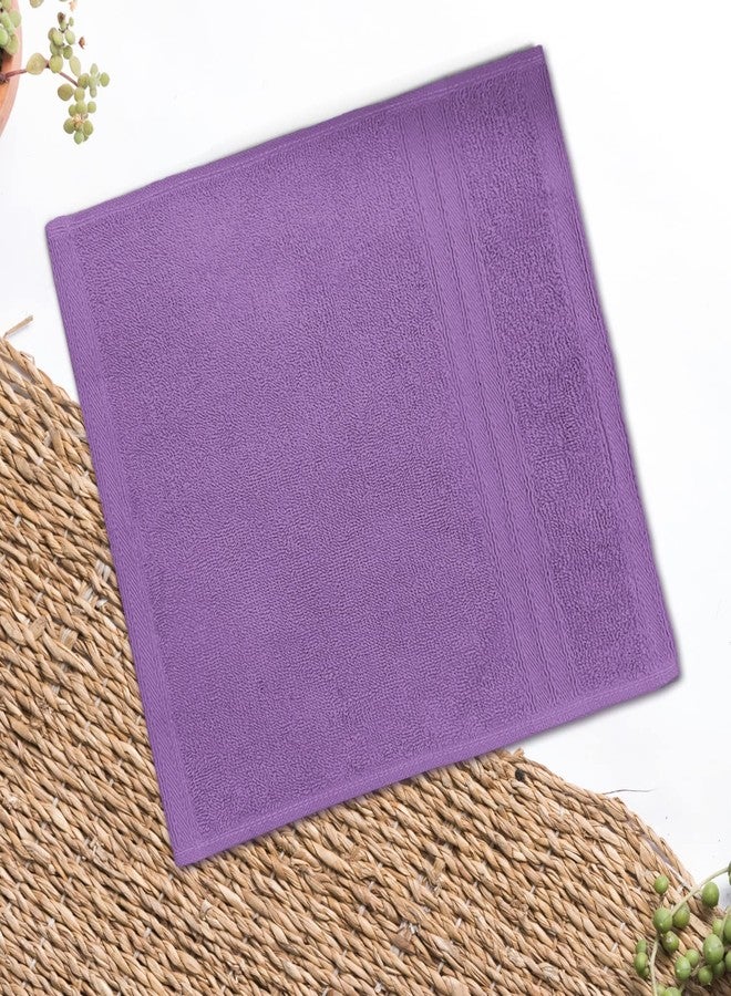 Sassoon Anatolia 1 Piece Cotton Face Towel/Hanky in 500 GSM (30cm X 30cm) - Grape - Image 1