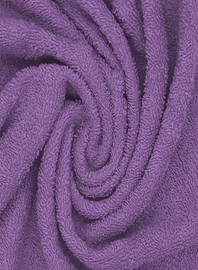 Sassoon Anatolia 1 Piece Cotton Face Towel/Hanky in 500 GSM (30cm X 30cm) - Grape - Image 3