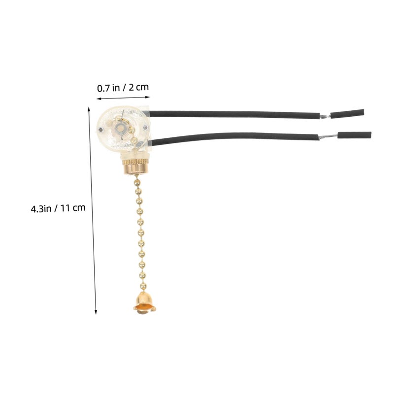 Ceiling Fan Pull Chain Replacement Accessories Easy Manual Control 3 Pack - Image 3