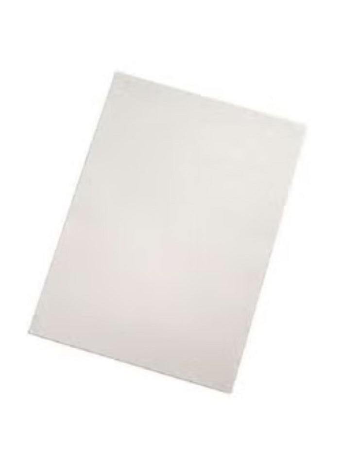 Deluxe ورقة تجليد مضغوطة A4 230 جرام بيضاء - Image 1