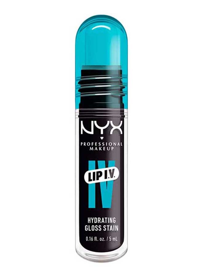 NYX PROFESSIONAL MAKEUP Lip Iv Hydrating Gloss Stain Lip Gloss Up To 12Hr Hydration High Pigment Wet Shine Finish Grape Gushin'  - Image 2