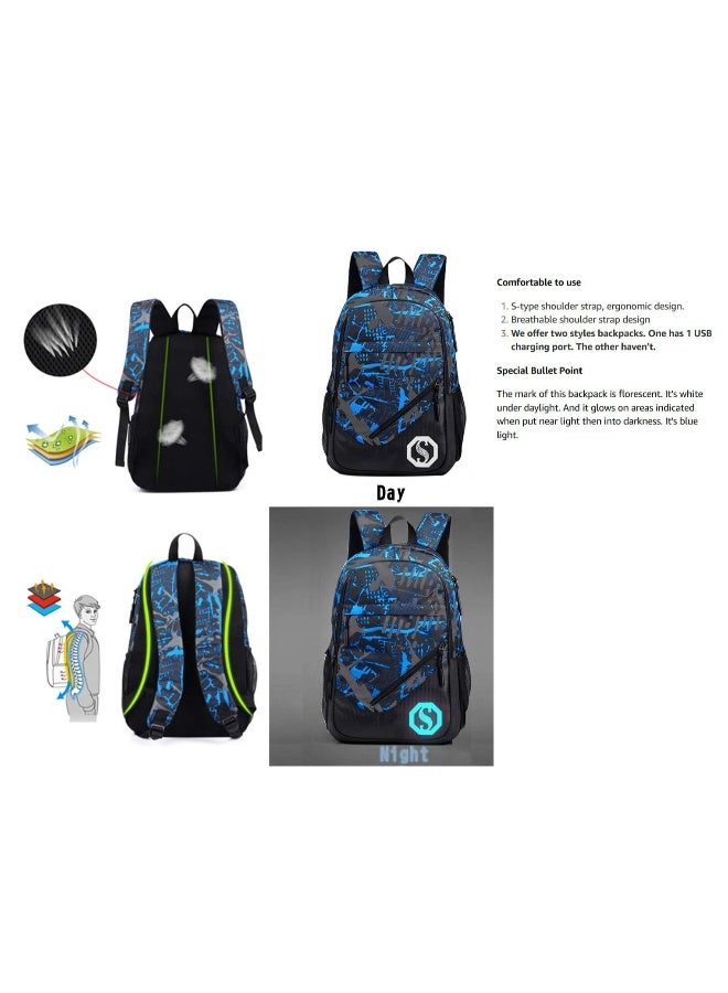 حقيبة ظهر unisex بعلامة فلوريسنت - Image 4