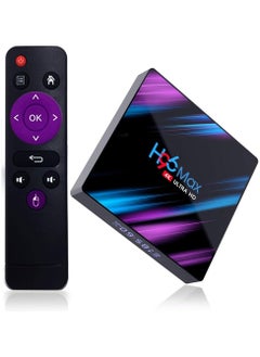 H96 Max Smart 4K Android TV Box With Remote Control LU-V6138UK Black - pzsku/ZD4345080765BB06B00A6Z/45/_/1733323082/c4283514-d3db-4bd0-a9cd-a525004fc1a6