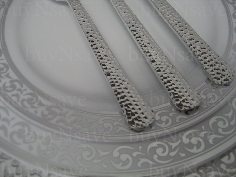 DecorLine مجموعة ديكورلاين من الشوك المحفورة الرائعة - 20 قطعة - مثالية لإعداد طاولة أنيقة وتجربة تناول طعام سهلة - Image 3