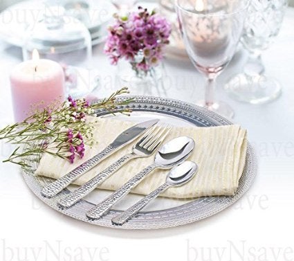 DecorLine مجموعة ديكورلاين من الشوك المحفورة الرائعة - 20 قطعة - مثالية لإعداد طاولة أنيقة وتجربة تناول طعام سهلة - Image 4