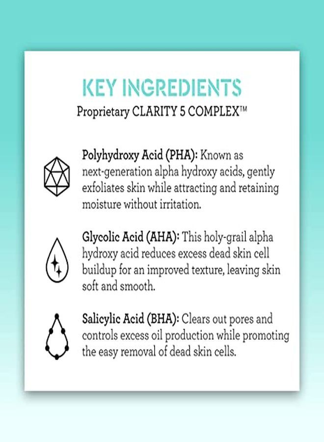 BLISS Clear Genius Clarifying Overnight Liquid Peel | Clear Pores & Exfoliate Skin | Non-Irritating | Clean | Cruelty-Free | Paraben Free | Vegan | 1 Fl Oz - Image 4