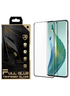 ONE MINUTE One Minute Prince Glass Screen Protector 2.5D Full Glue Full edge coverage Easy to install and remove for installation of another screen protector Comfortable texture Works well with fingerprint For Honor X9a/Honor 70  - Image 1