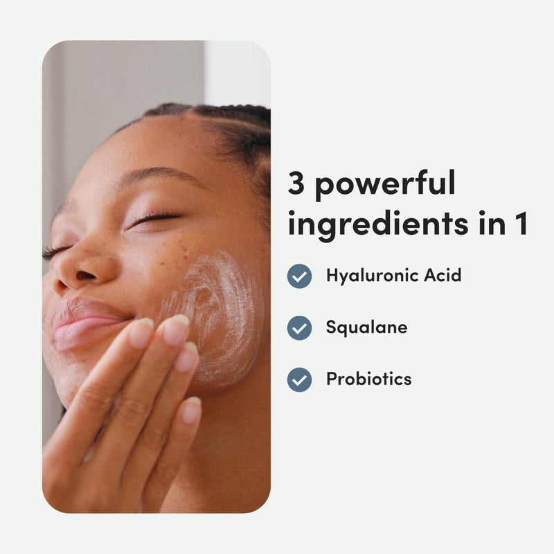 HIMS & HERS hers Hydrobounce Instant Moisturizer - Squalane Moisturizer Made for All Skin Types - Moisturizes, Smoothes Fine Lines - Contains Hyaluronic Acid, Squalane, and Probiotics - 1.7 fl Oz - Image 5