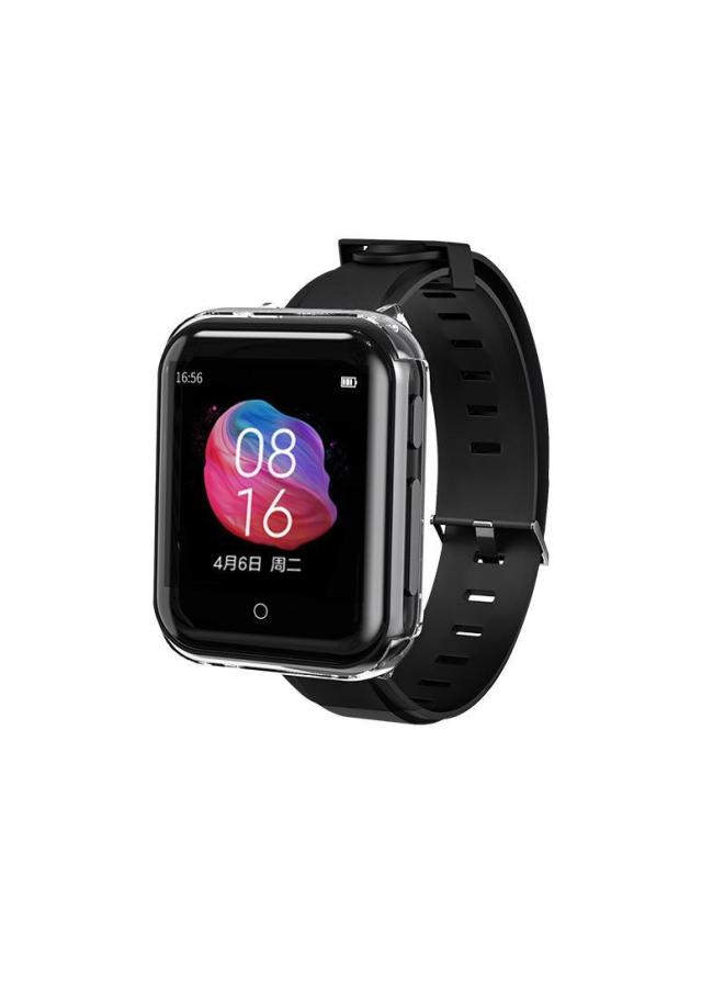 Watch 3 Small Portable Bluetooth 4 Walkman Student Edition E-book Recording Bracelet Running-Body Color:Black-Memory Capacity:16gb_official Standard Configuration  - Image 1