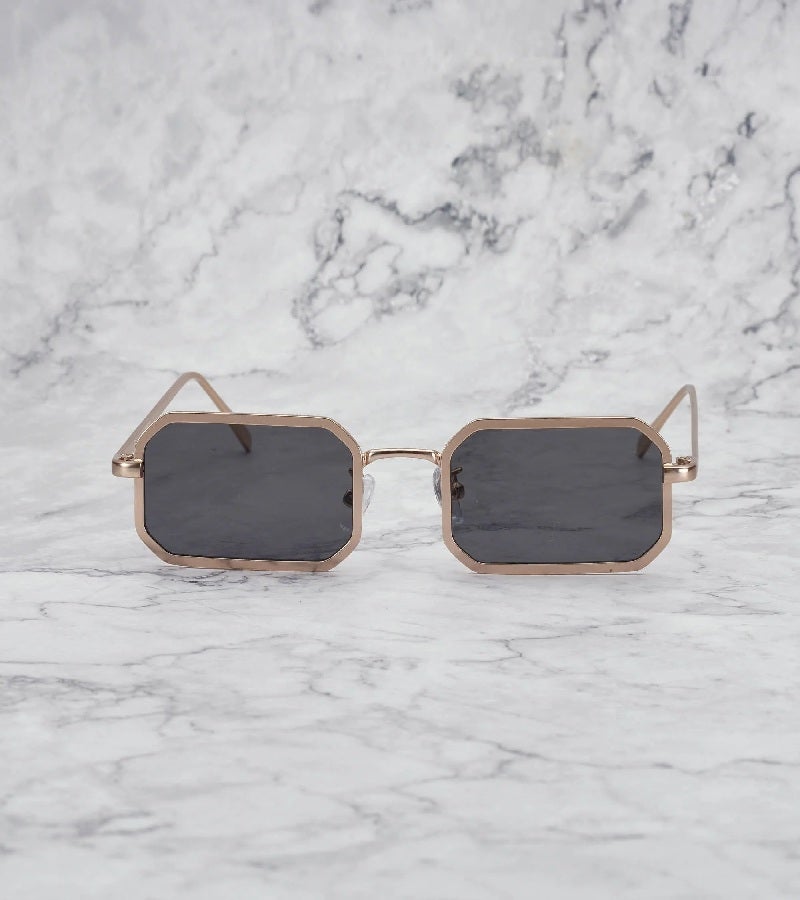  اكسبليست باوتس نظارات شمسية أنيقة للجنسين من مورفي ذهبي - رمادي - Image 2