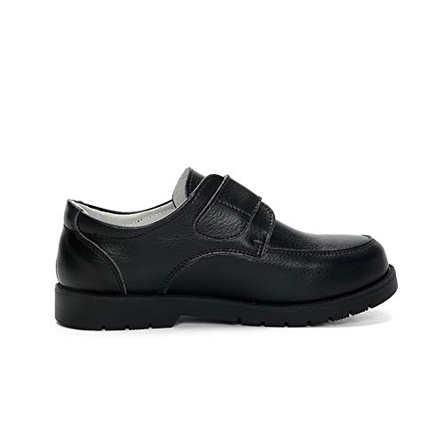 ALPHELIGANCE Kids Boys Dress Oxford Wedding Church Shoes School Uniform Dress Shoes 3 Little Kid(Loafer 615black28) - Image 4