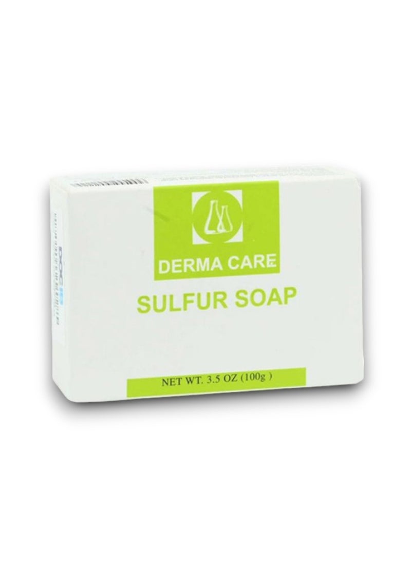 DERMA CARE - Sulfur Soap, 100 gm - Image 1