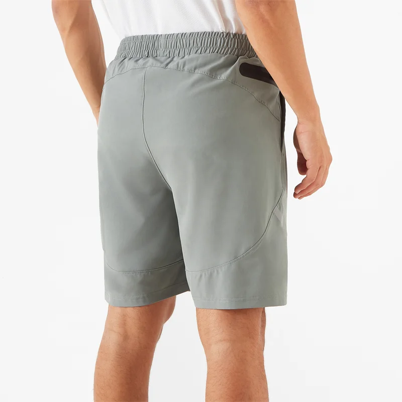 ADOT by Splash Solid Shorts with Elasticated Waistband and Pockets