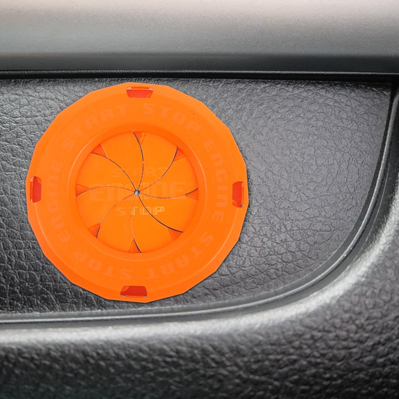 Car Button Cover, Push Start Button Protector, Universal Ignition Switch Cover For Cars And Motorcycles, Stylish Automotive Interior Decoration - Image 4