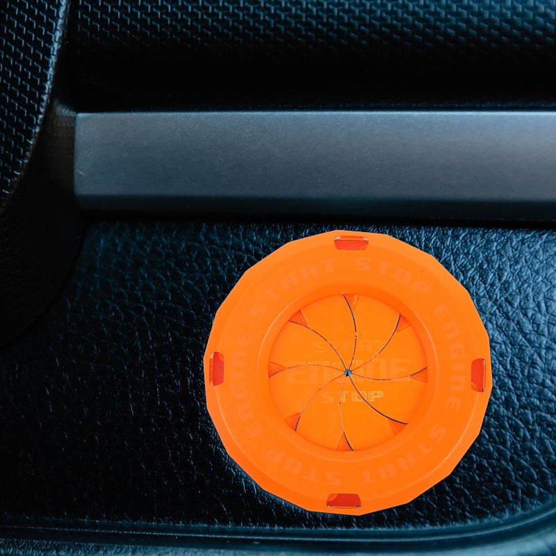 Car Button Cover, Push Start Button Protector, Universal Ignition Switch Cover For Cars And Motorcycles, Stylish Automotive Interior Decoration - Image 5