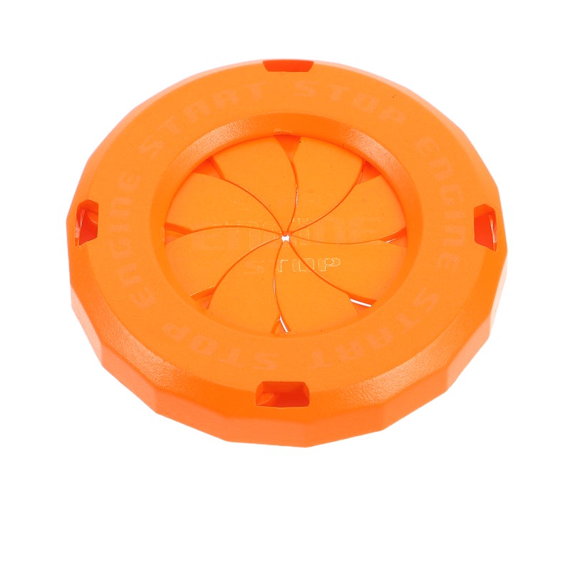 Car Button Cover, Push Start Button Protector, Universal Ignition Switch Cover For Cars And Motorcycles, Stylish Automotive Interior Decoration - Image 1
