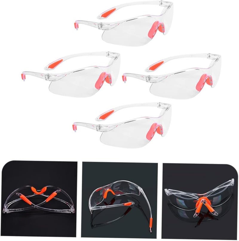 BESPORTBLE 4 Pack Anti Fog Scratch Resistant Safety Glasses ANSI Polycarbonate Eye Protection for Work Cycling - Image 5