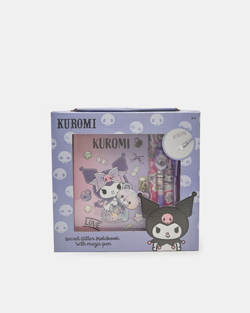 REDTAG Purple Kuromi Secret Notebook With Magic Pen (2 Piece)