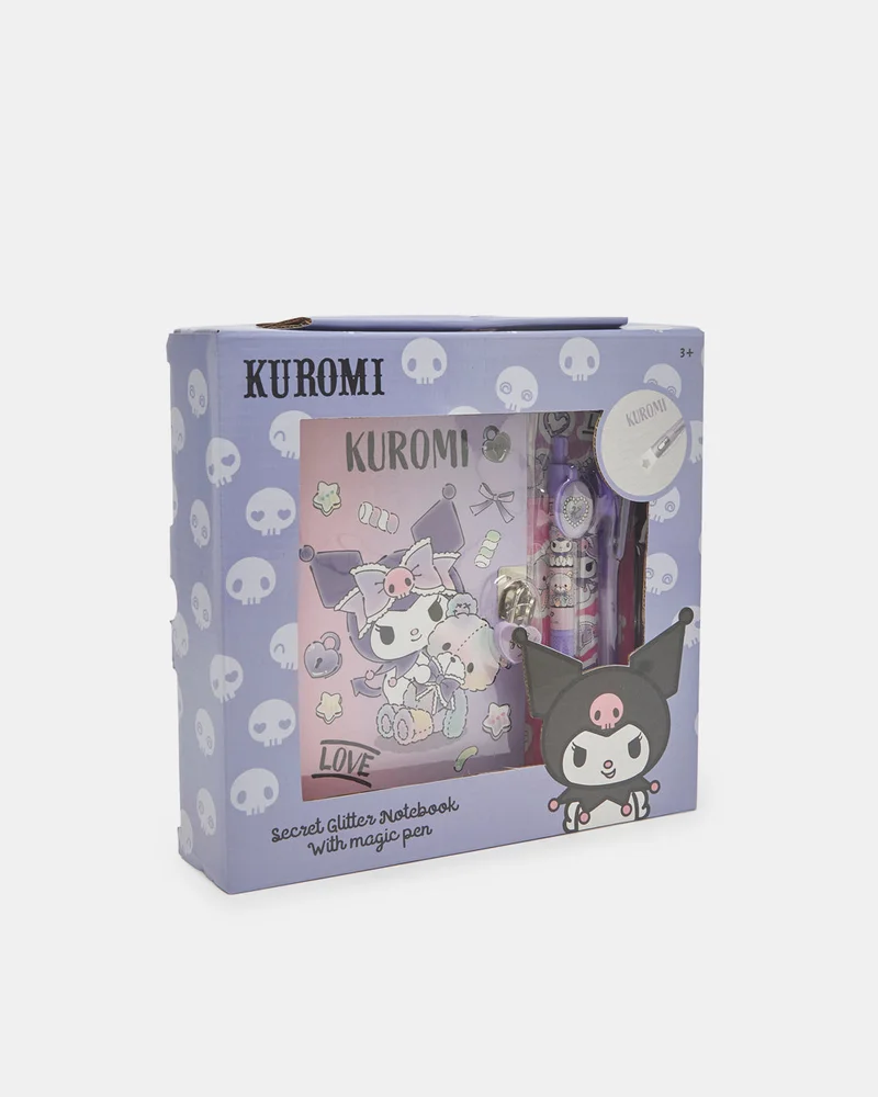 REDTAG Purple Kuromi Secret Notebook With Magic Pen (2 Piece)