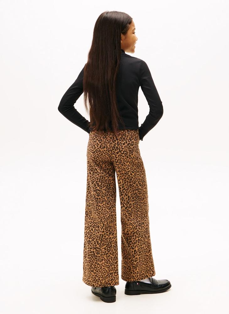 تومي هيلفيغر تيشيرت أطفال اساسي بياقة مستديرة - Image 2