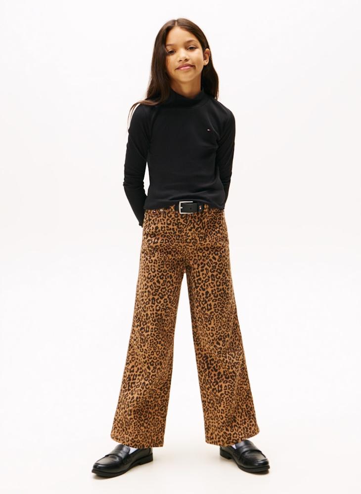 تومي هيلفيغر تيشيرت أطفال اساسي بياقة مستديرة - Image 4