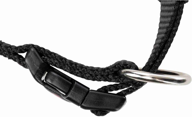 Trixie Premium Dog Collar - Black M-L 35-55 cm/20 mm - Image 2