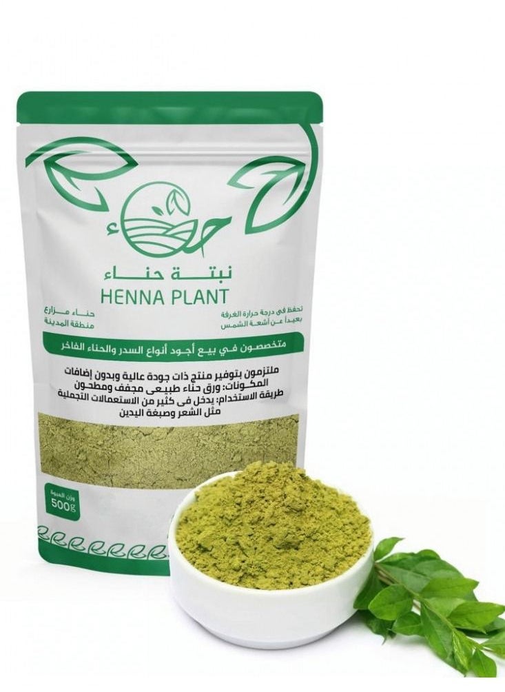 Henna Plant Organic Henna Powder 0.5 kg  - Image 1