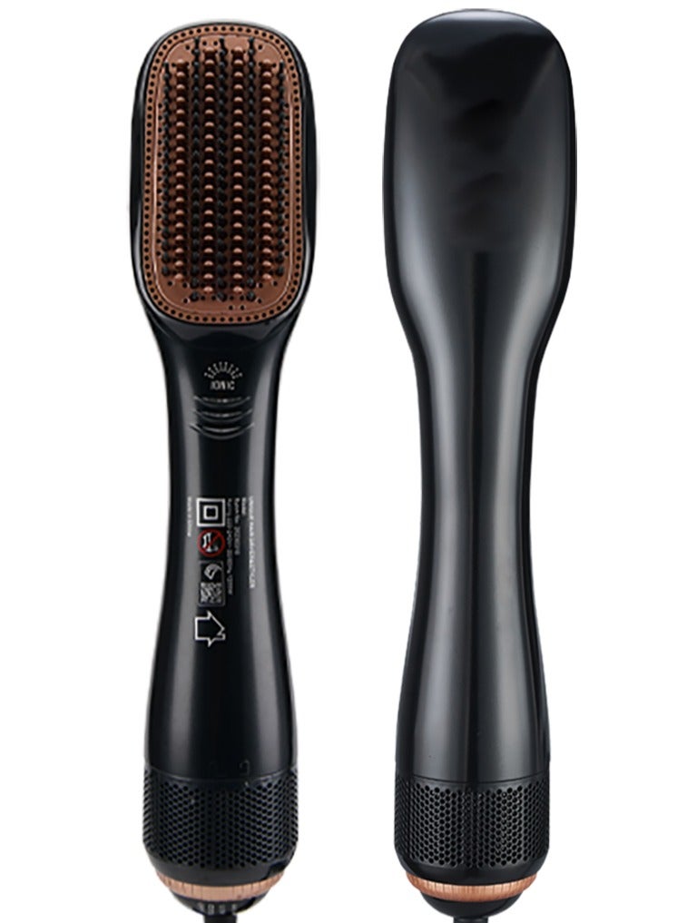 general 1200 Watt Hair Dryer Brush And Styler Professional Ceramic Black/Beige - Image 5